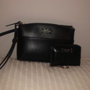 Kate spade matching purse and wallet